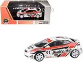 2007 Honda Civic Type R FN2 RHD (Right Hand Drive) 91 ""Buddy Club - Asian Touring Car Series"" (2012) 1/64 Diecast Model Car by Paragon Models