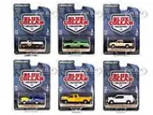 ""Blue Collar Collection"" Set of 6 pieces Series 11 1/64 Diecast Model Cars by Greenlight