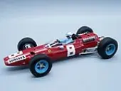 Ferrari 512 8 John Surtees Formula One F1 Italy GP (1965) with Driver Figure ""Mythos Series"" Limited Edition to 85 pieces Worldwide 1/18 Model Car by