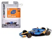 Dallara IndyCar 6 David Malukas ""NTT Data"" Arrow McLaren ""NTT IndyCar Series"" (2024) 1/64 Diecast Model Car by Greenlight