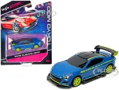 2019 Subaru BRZ Blue with Black Top and Bright Green Accents ""Tokyo Mod"" ""Maisto Design"" Series 1/64 Diecast Model Car by Maisto