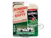2022 Chevrolet Corvette C8 Stingray Convertible White with Blue Stripes and Interior ""Mr. Bardahl"" ""Running on Empty"" Series 15 1/64 Diecast Model Ca