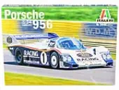 Skill 2 Model Kit Porsche 956 1/24 Scale Model by Italeri