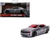2010 Chevrolet Camaro Silver ""War Machine"" ""Avengers"" ""Marvel"" Series 1/32 Diecast Model Car by Jada