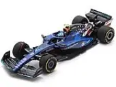 Williams FW45 2 Logan Sargeant ""Williams Racing"" Formula One F1 ""United States GP"" (2023) and Acrylic Display Case 1/18 Model Car by Spark