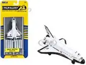 NASA ""Endeavour"" Space Shuttle White ""United States"" with Runway Section Diecast Model Airplane by Runway24