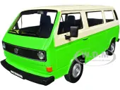 Volkswagen Type 2 (T3) Van Green and Beige ""Timeless Legends"" Series 1/24 Diecast Model Car by Motormax