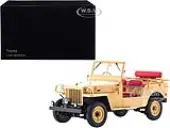Toyota Land Cruiser BJ RHD (Right Hand Drive) Beige 1/18 Diecast Model Car by Kyosho