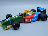 Benetton B190 ""Press Version"" Formula One F1 World Championship (1990) ""Mythos Series"" Limited Edition to 30 pieces Worldwide 1/18 Model Car by Tecno