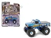 1992 Ford F-250 Monster Truck Blue Metallic ""Goliaths Revenge"" ""Kings of Crunch"" Series 15 1/64 Diecast Model Car by Greenlight