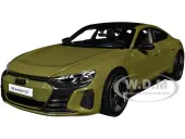 2022 Audi RS e-Tron GT Dark Green with Black Top and Sunroof ""Special Edition"" Series 1/25 Diecast Model Car by Maisto