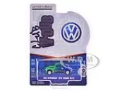 1952 Volkswagen Split Window Beetle 1193 ""Falken Tire"" Blue and Green ""Club Vee-Dub"" Series 20 1/64 Diecast Model Car by Greenlight
