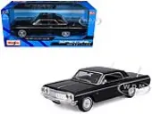 1964 Chevrolet Impala SS Black ""Special Edition"" Series 1/26 Diecast Model Car by Maisto