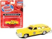1974 Buick Estate Station Wagon Taxi Yellow 1/87 (HO) Scale Model by Classic Metal Works
