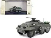 Ford M20 Armored Utility Car Olive Drab ""United States Army"" 1/43 Diecast Model by Militaria Die Cast
