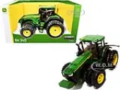 John Deere 8R 340 Tractor with Dual Wheels Green ""Prestige Collection"" 1/16 Diecast Model by ERTL TOMY