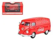 1962 Volkswagen Coca Cola Cargo Van Red 1/43 Diecast Model by Motor City Classics