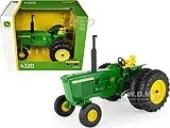 John Deere 4320 Diesel Tractor with Dual Wheels Green ""Replica Play"" Series 1/16 Diecast Model by ERTL TOMY