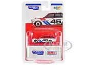 Datsun Bluebird 510 Wagon 46 Red and White ""BRE (Brock Racing Enterprises)"" ""Global64"" Series 1/64 Diecast Model Car by Tarmac Works