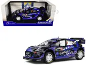 Ford Puma Rally1 Hybrid 9 Jourdan Serderidis - Frederic Miclotte ""Safari Rally Kenya"" (2022) ""Competition"" Series 1/18 Diecast Model Car by Solido