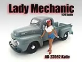 Lady Mechanic Katie Figurine for 1/24 Scale Models by American Diorama