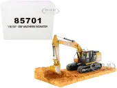 CAT Caterpillar 320F Weathered Tracked Excavator with Operator ""Weathered Series"" 1/50 Diecast Model by Diecast Masters
