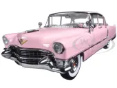 1955 Pink Cadillac Fleetwood Series 60 Special ""Elvis Presley"" 1/18 Diecast Model Car by Greenlight