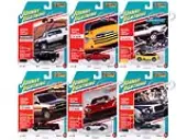 ""Classic Gold Collection"" 2022 Set B of 6 Cars Release 3 1/64 Diecast Model Cars by Johnny Lightning