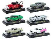 ""Ground Pounders"" 6 Cars Set Release 29 IN DISPLAY CASES Limited Edition 1/64 Diecast Model Cars by M2 Machines