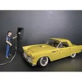 ""Weekend Car Show"" Figurine V for 1/18 Scale Models by American Diorama