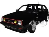 1989 Volkswagen Golf GTI Match Black Metallic 1/18 Diecast Model Car by Norev