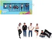 ""Team Liberty Walk"" 5 Piece Figure Set for 1/64 Scale Models by Mini GT