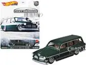 Volvo P220 Amazon Wagon Dark Green ""Fast Wagons"" Series Diecast Model Car by Hot Wheels