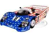 Porsche 956LH RHD (Right Hand Drive) 8 G. Follmer - J. Morton - K. Miller ""Spirit of America"" 24H of Le Mans (1986) ""Competition"" Series 1/18 Diecast
