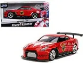 2009 Nissan GT-R (R35) Red Red Rangers ""Power Rangers"" 1/32 Diecast Model Car by Jada