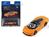 McLaren Speedtail McLaren Orange with Black Top ""Hypercar League Collection"" 1/64 Diecast Model Car by PosterCars
