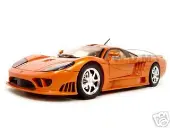 Saleen S7 Copper 1/18 Diecast Model Car by Motormax