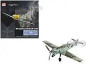 Messerschmitt BF 109E-4 Fighter Aircraft ""Franz von Werra II/JG-3"" (1940) German Luftwaffe ""Air Power Series"" 1/48 Diecast Model by Hobby Master