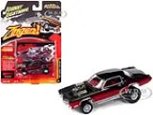 1967 Cadillac Eldorado ""El Diablo"" Tuxedo Black and Red Velvet Metallic ""Zingers"" Limited Edition to 2620 pieces Worldwide ""Street Freaks"" Series 1/6