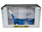 Ford 680 Forage Harvester with Hay Head and Corn Head Blue ""Classic Series"" 1/16 Diecast Model by SpecCast