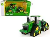 John Deere 9RX 590 Tractor with Tracks Green ""Replica Play"" Series 1/32 Diecast Model by ERTL TOMY