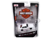 1993 Ford SVT Cobra White ""Harley Davidson"" 1/64 Diecast Model Car by Maisto