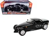Chrysler Howler Concept Black ""Timeless Legends"" 1/24 Diecast Model Car by Motormax