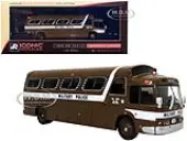 1966 GM PD4107 ""Buffalo"" Coach Bus U.S. Army Military Police Destination ""Fort Dix"" ""Vintage Bus &amp; Motorcoach Collection"" 1/87 (HO) Diecast Model