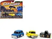 ""Lowriders"" Series 2 Chevrolet Triple Pack Set of 3 Cars Diecast Model Cars by CarTuned