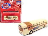 GMC PD-4103 Transit Bus 948 Beige ""MTA Miami"" 1/87 (HO) Scale Model by Classic Metal Works
