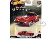 Mercedes-Benz 300 SL 263 Red (Weathered) ""Jay Lenos Garage"" Diecast Model Car by Hot Wheels