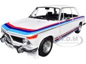 1971 BMW 2002 Tii Turbo ""Evocation"" White with Stripes 1/18 Diecast Model Car by Solido