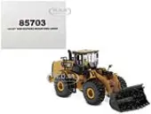 CAT Caterpillar 966M Wheel Loader with Operator (Dirty Version) ""Weathered"" Series 1/50 Diecast Model by Diecast Masters