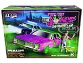 Skill 2 Model Kit 1977 Dodge Monaco with Joker Resin Figurine ""Batman"" 3-in-1 Kit 1/25 Scale Model by MPC